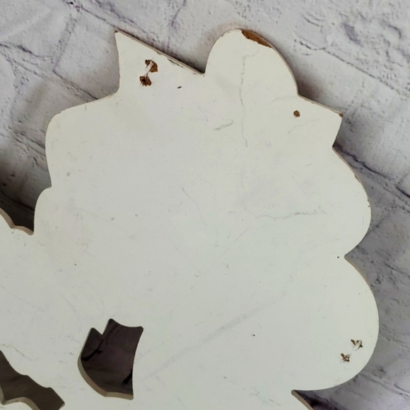 Hobby Lobby Kiss The Cook Chef Kitchen Tabletop Decor Hanging Wood 12"x16" - Picture 10 of 14